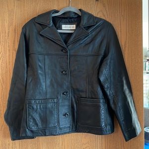 Gorgeous Jones New York Leather Jacket